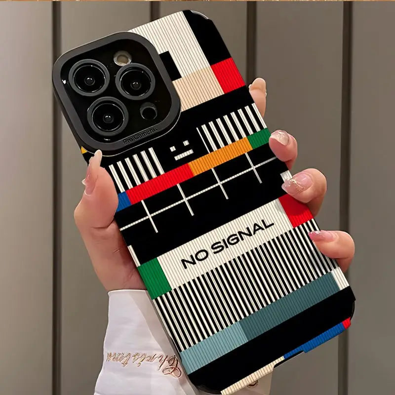 Un elegante motivo a scacchi multicolore in stile retrò