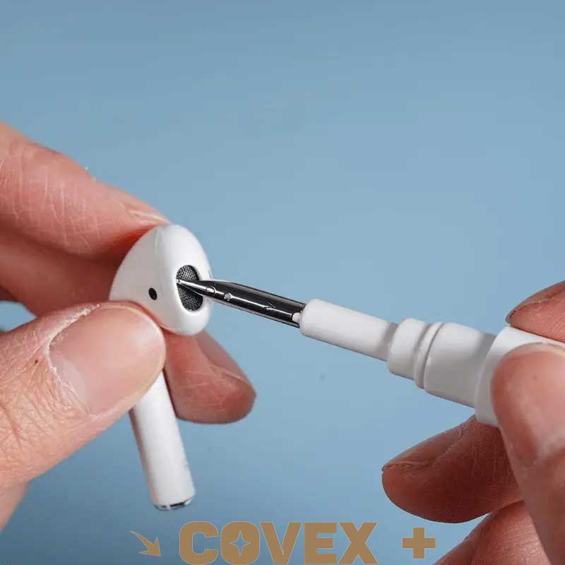 spazzole per la pulizia multifunzionale per auricolari - Ideale per AirPods, computer, fotocamera e telefoni cellulari!