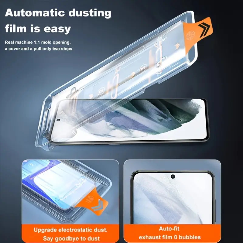 Protezione schermo in vetro temperato per Samsung Galaxy