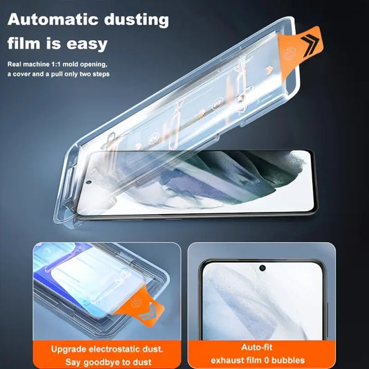 Protezione schermo in vetro temperato per Samsung Galaxy