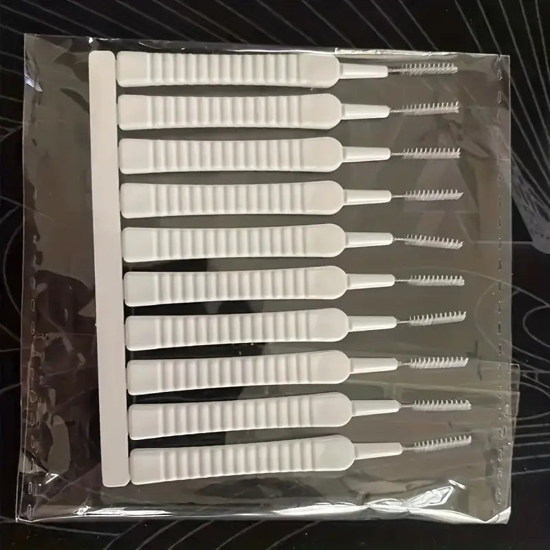 10 Pezzi Mini Set di Spazzole