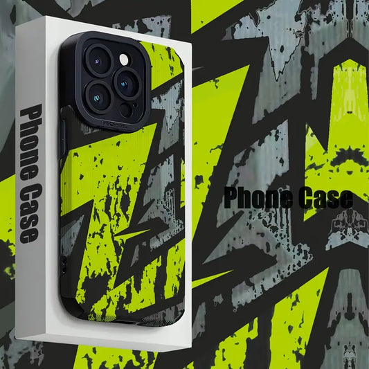 Cover per iPhone con Graffiti Verdi