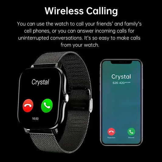 1 pz 2023 Smartwatch Full Touch HD